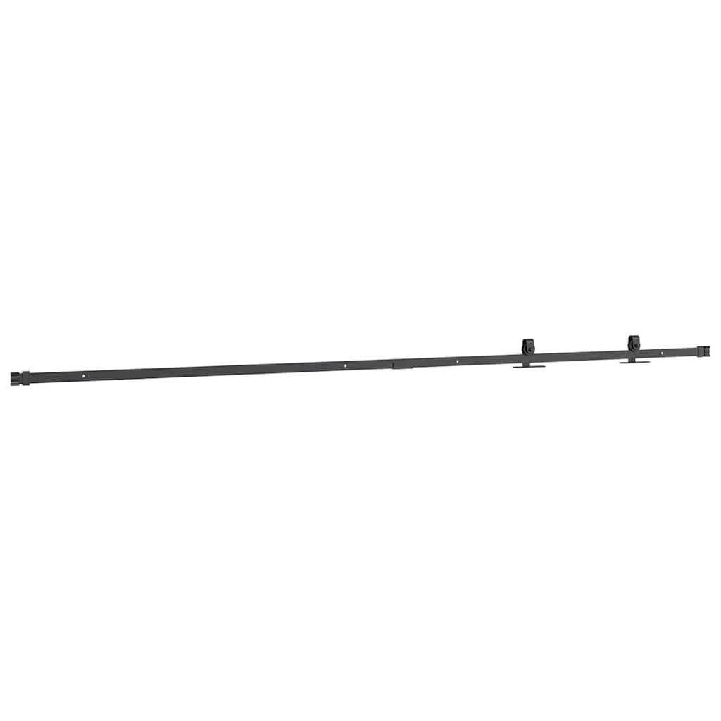 Schiebetürbeschlag Set für Schranktüren 91 cm Karbonstahl