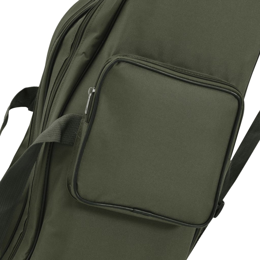 Angelrutentasche Grün Tarnfarben 150 cm Oxford-Gewebe