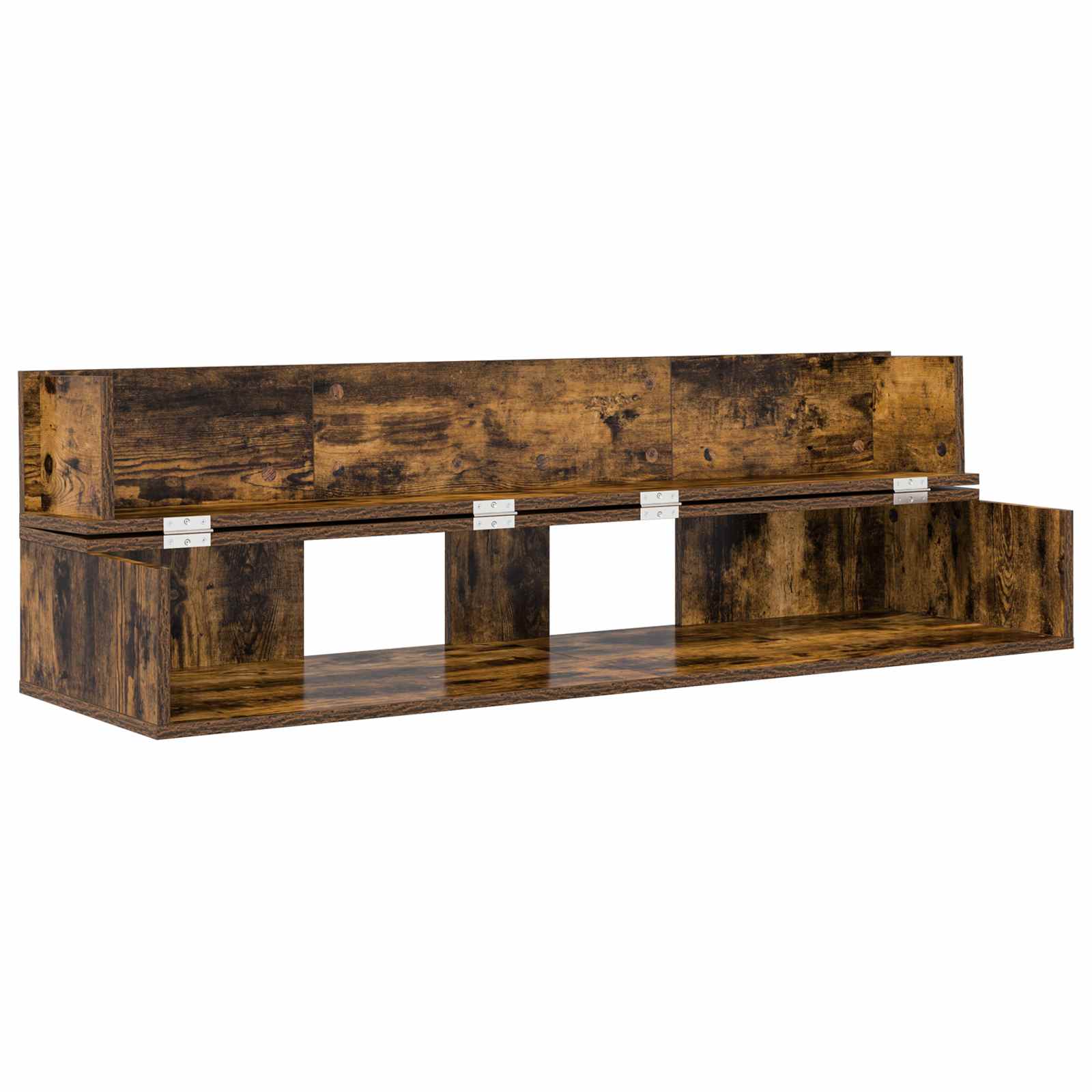Studiotisch Weiß 152 x 40 x 19,5 cm Holzwerkstoff