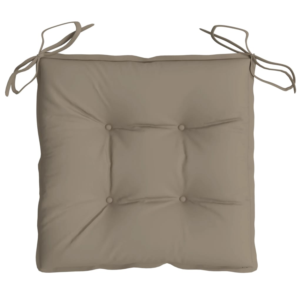 Stuhlkissen 4 Stk. Hellblau 40x40x7 cm Oxford-Gewebe
