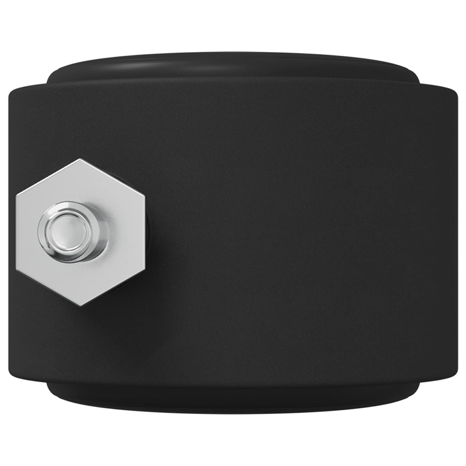 Rollen 2 pcs Schwarz 40,1 x 37,8 mm PP und Eisen
