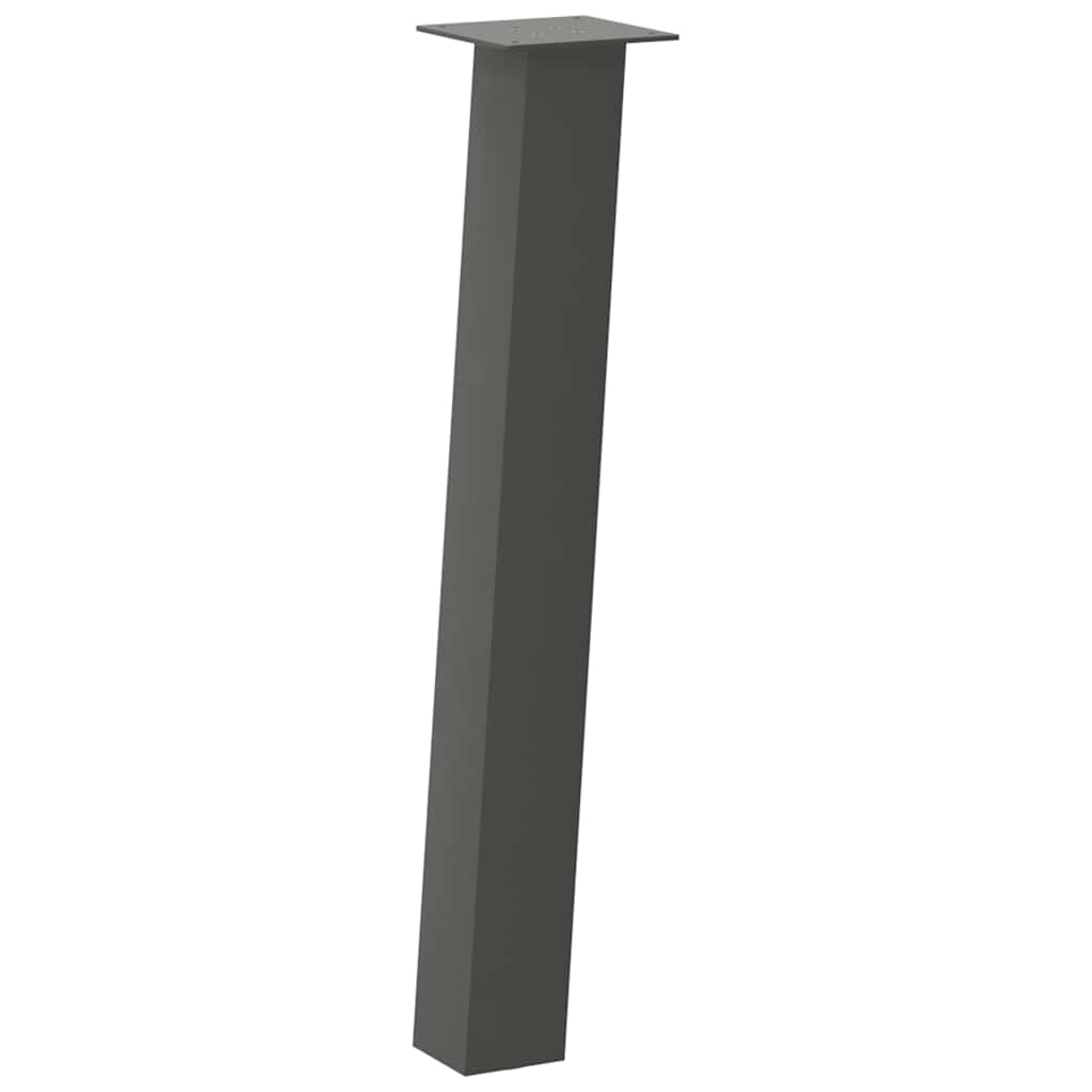 Couchtischbeine 4 Stk. Schwarz 30 cm Stahl