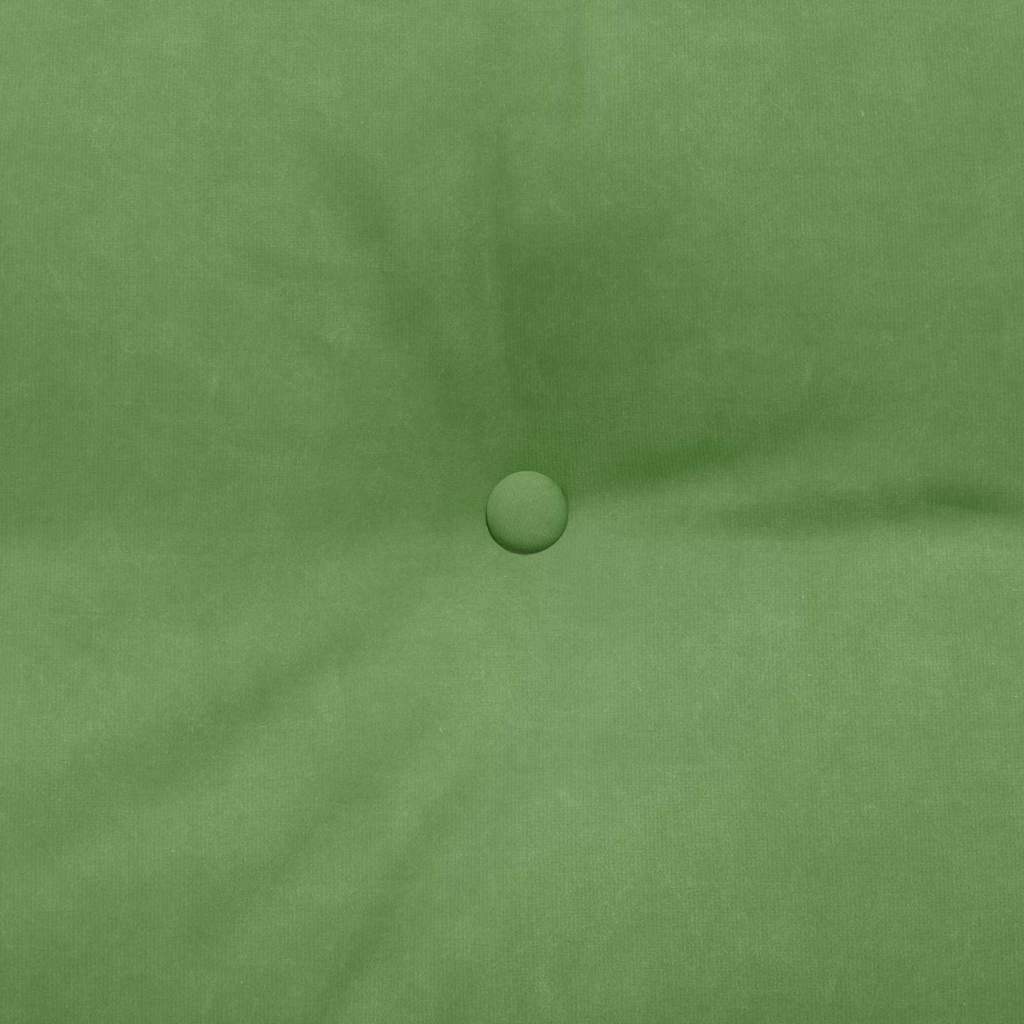 Rückenkissen Blau 45 x 24 x 50 cm Samt