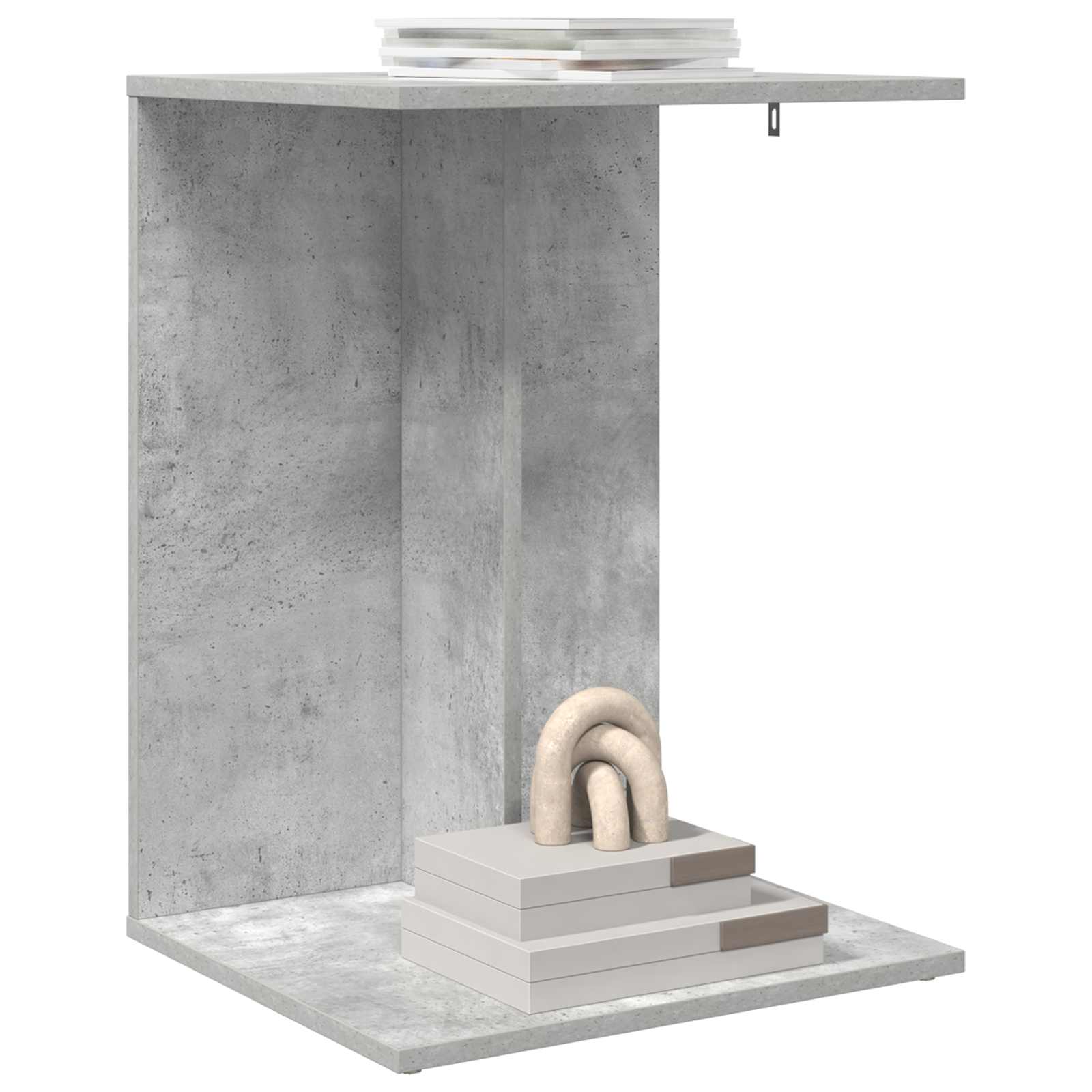 Beistelltisch Weiß 45 x 40 x 62,5 cm Holzwerkstoff