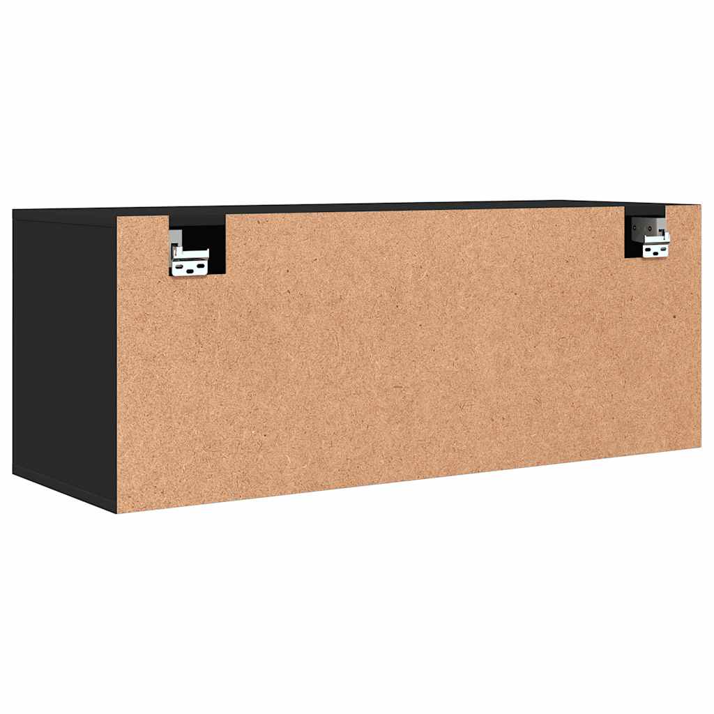 Wand-Schuhschrank Weiß 100x35x38 cm Holzwerkstoff