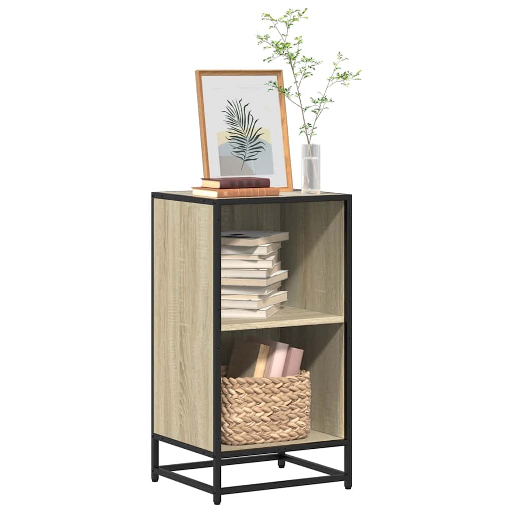 Bücherregal Schwarz 60x35x139 cm Holzwerkstoff