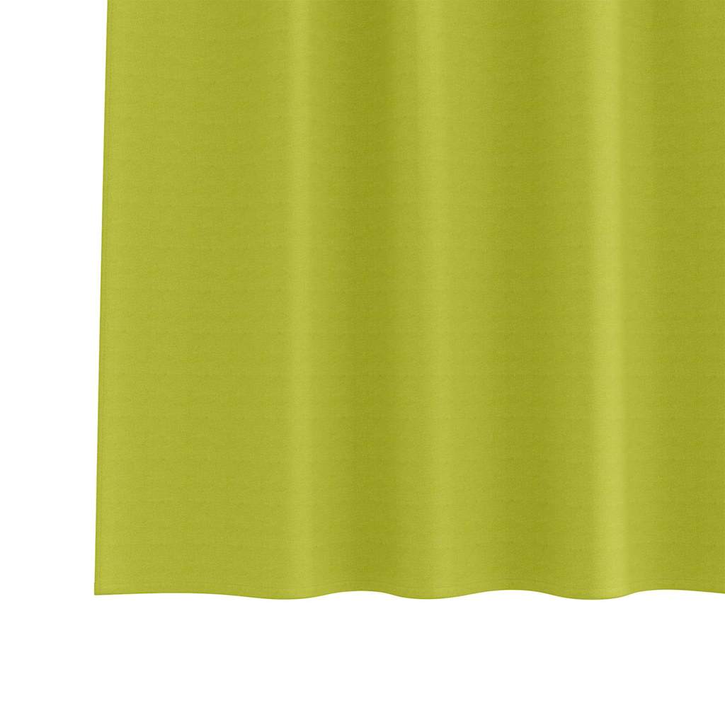 Verdunkelungs-Vorhänge mit Ringen 2 pcs Beige 140 x 140 cm
