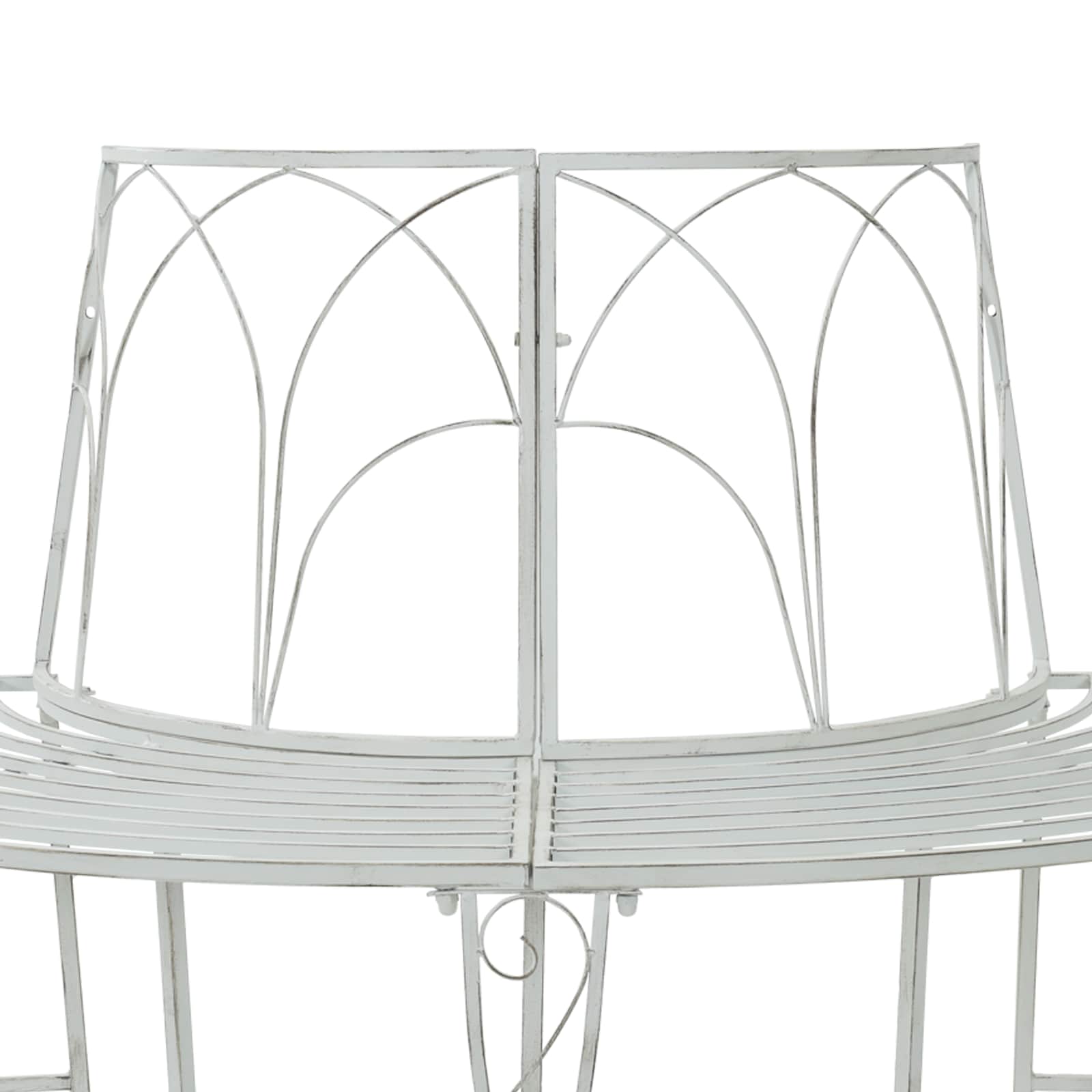 Baumbank 160 cm Stahl