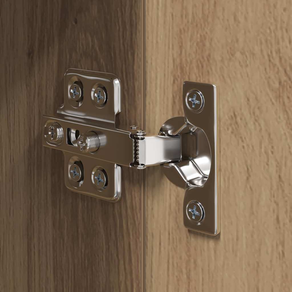 4-tlg. TV-Schrank-Set Weiß Holzwerkstoff