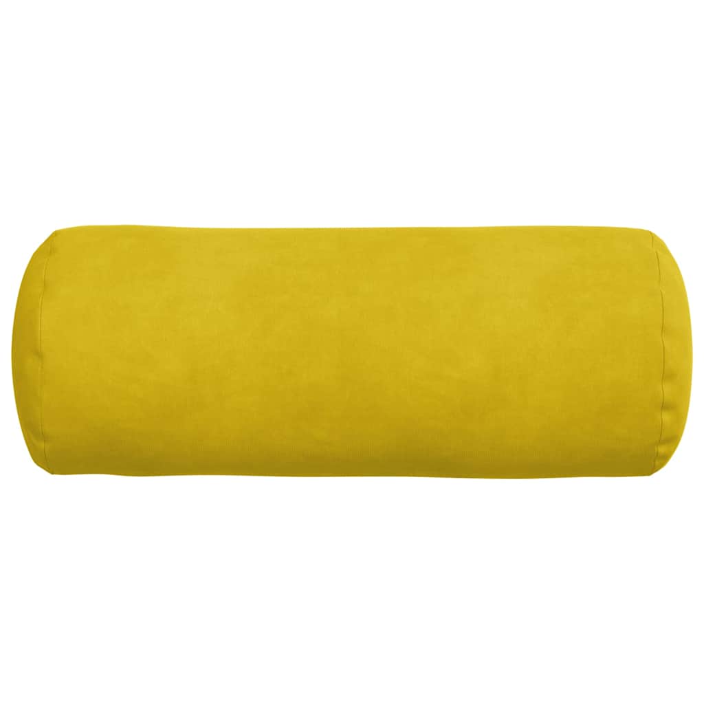 Bolsterkissen 2 Stück Blau Ø 15 x 40 cm Cordstoff