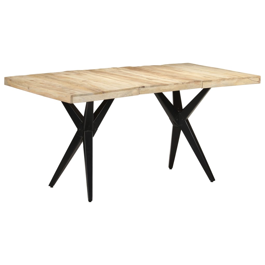 Esstisch 160x80x76 cm Massivholz Akazie
