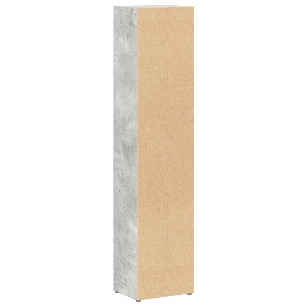 CD-Regale 2 Stk. Weiß 21x16x93,5 cm Holzwerkstoff