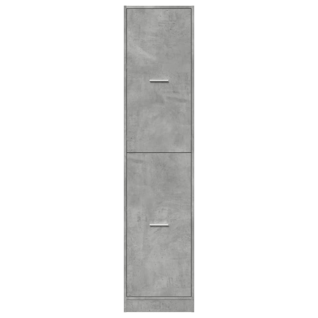 Apothekerschrank Weiß 30 x 41 x 174,5 cm Holzwerkstoff