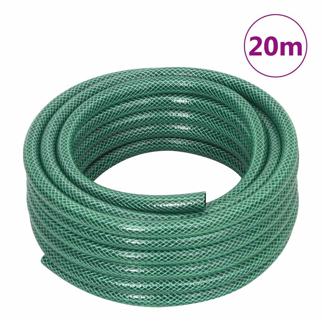 Schlauchtrommel Freistehend Grün mit 20 m Schlauch PVC