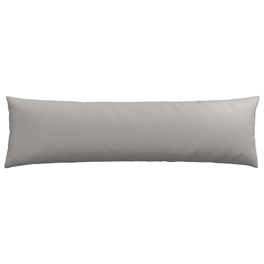 Sofakissen 2 pcs Hellgrau 50 x 30 cm Stoff