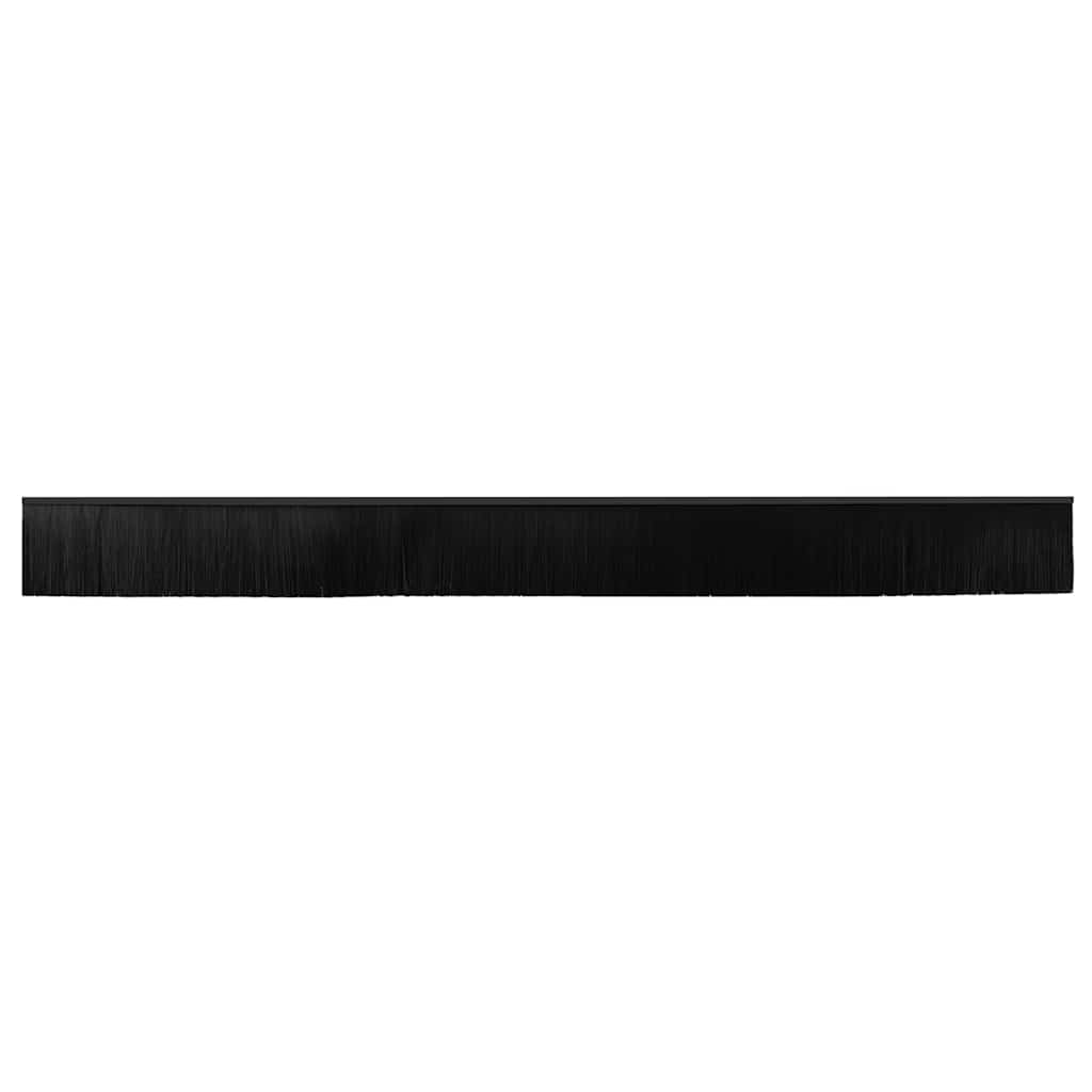 Aufsteck Türbürstendichtungen 2 pcs Braun 100 cm
