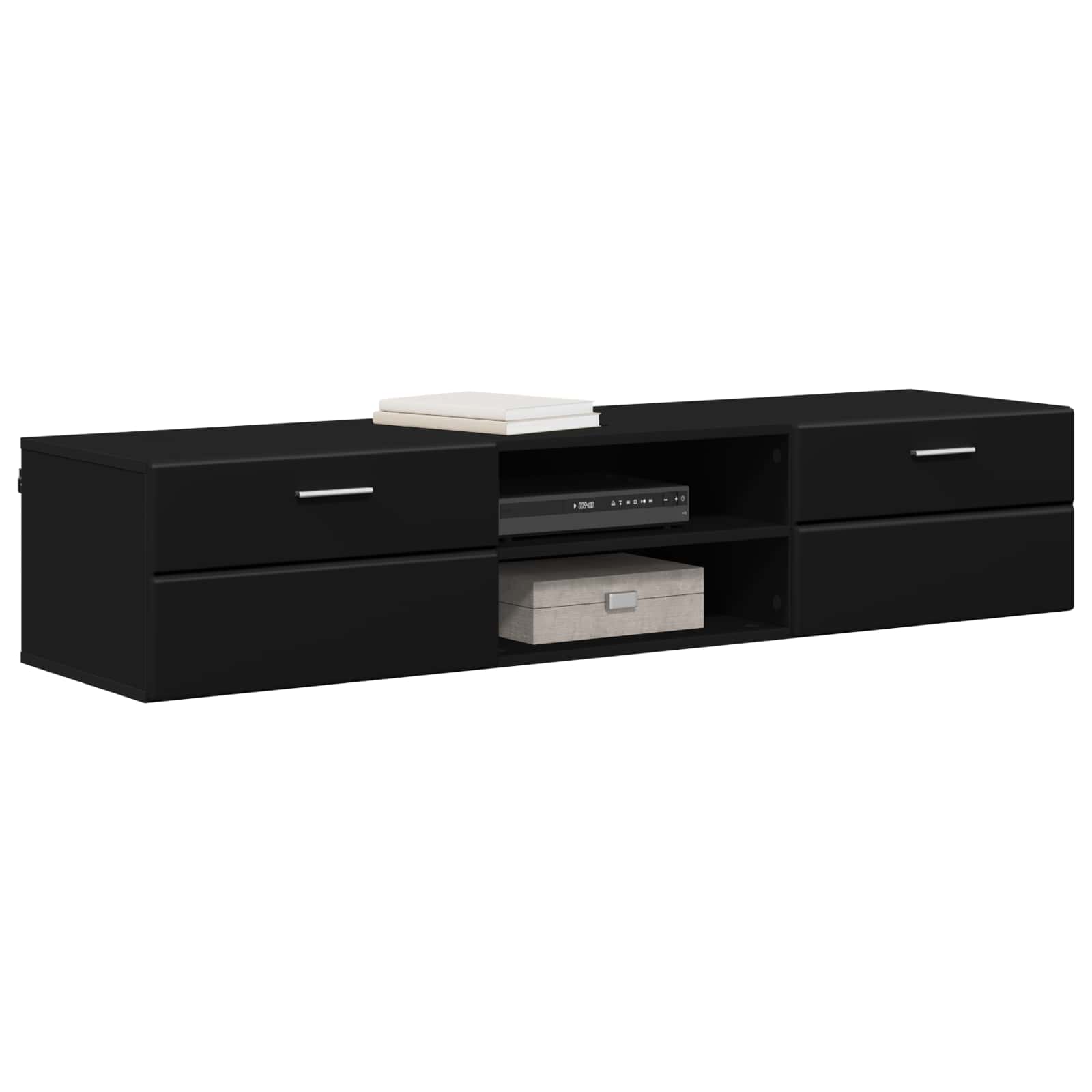 Highboard mit Regal FLORIN Weiß 60 x 35 x 182 cm Holzwerkstoff