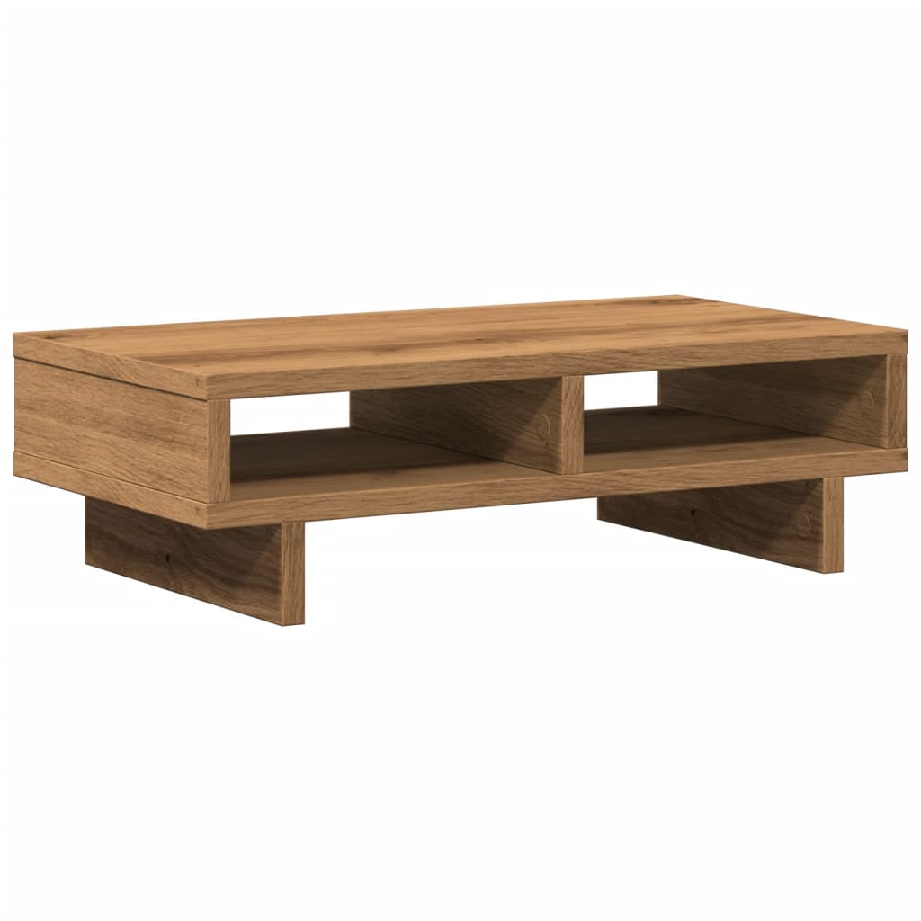 Monitor Halterung Schwarz 100 x 27 x 15 cm Holzwerkstoff