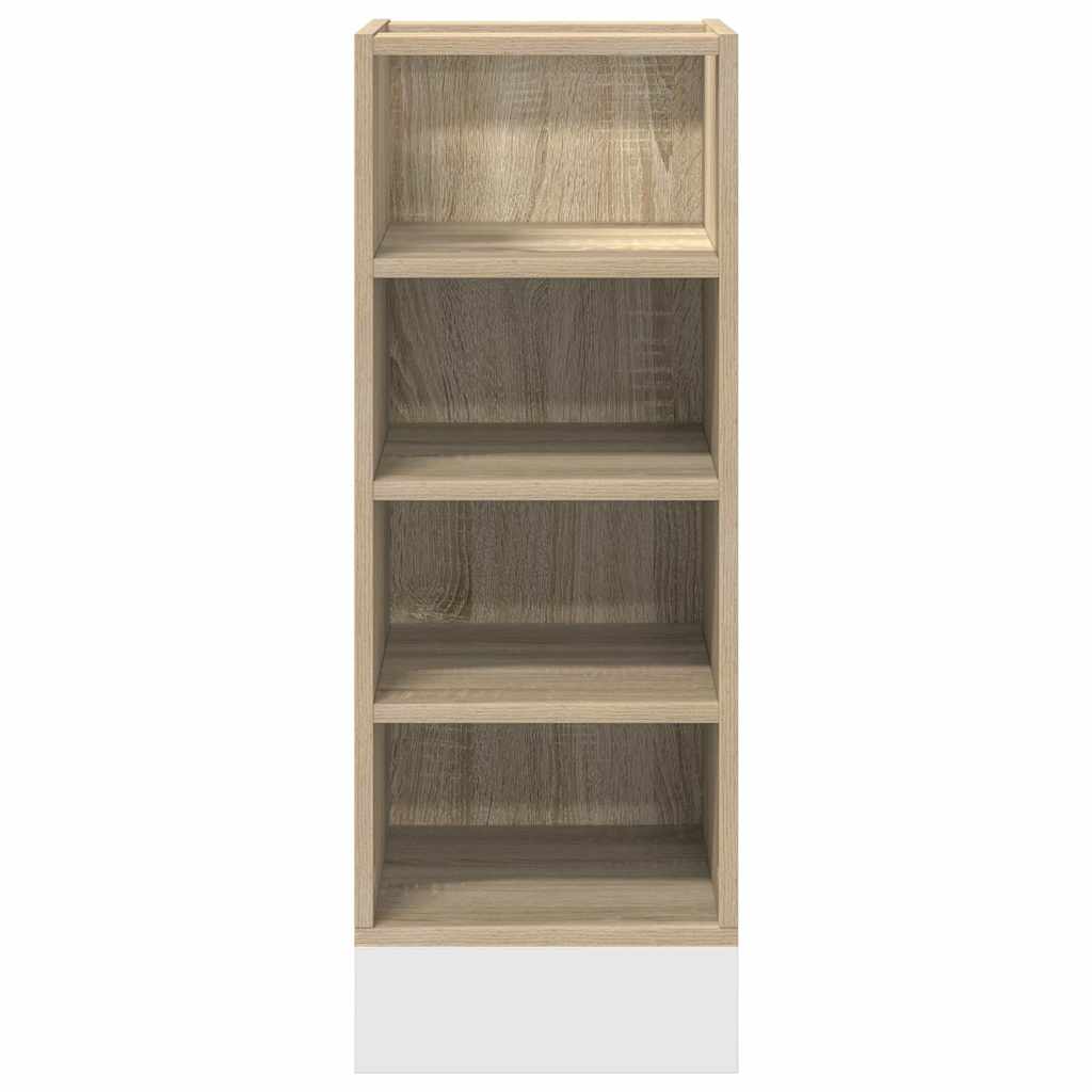 Unterschrank Lyon Weiß 60x46x81,5 cm Holzwerkstoff