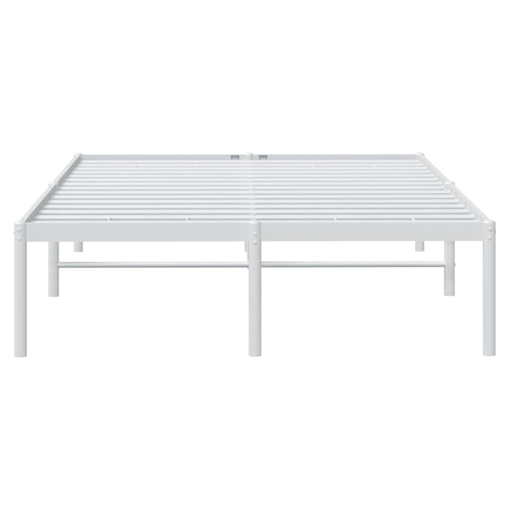 Bettgestell Metall Schwarz 75x190 cm