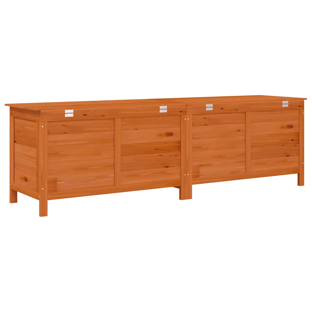 Gartentruhe 50x49x56,5 cm Massivholz Tanne