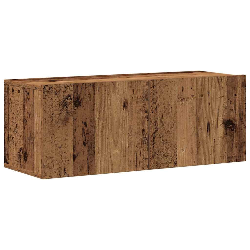 4-tlg. TV-Schrank-Set Weiß Holzwerkstoff