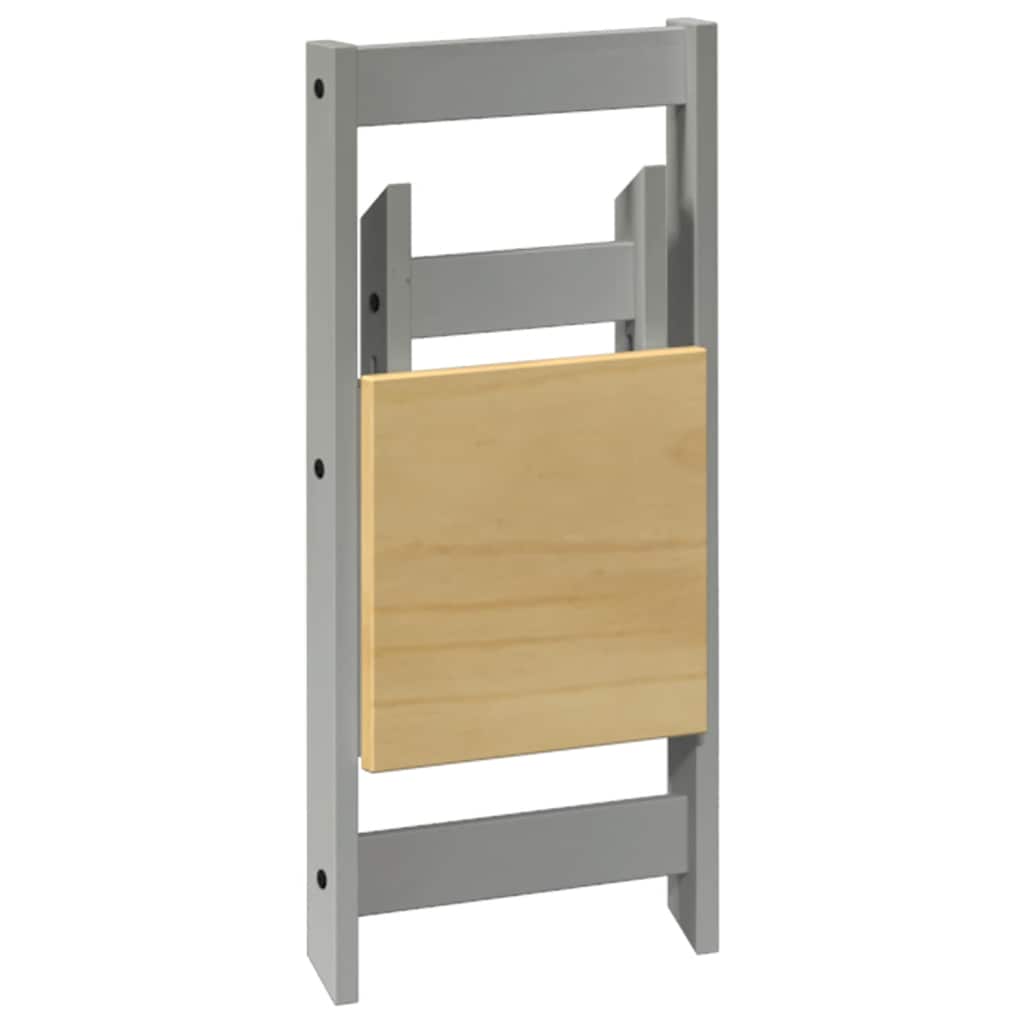 Esszimmerstühle Klappbar 4 Stk. Corona Wachsbraun Massivholz