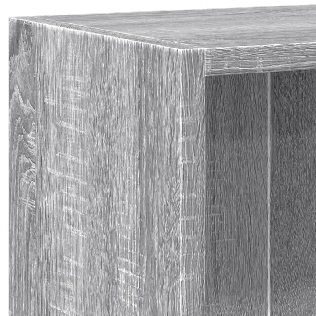 Bücherregal Weiß 40x24x75 cm Holzwerkstoff