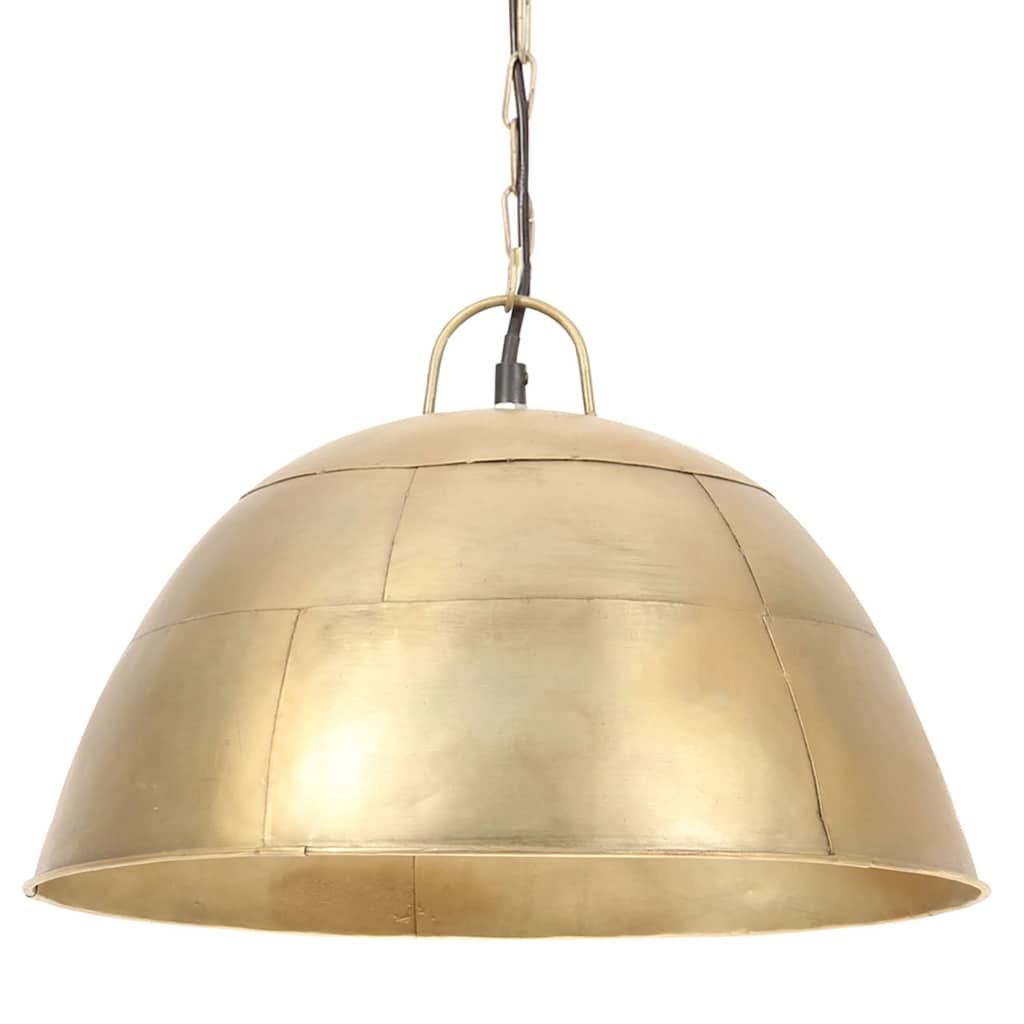 Hängelampe Vintage Industriestil 25 W Silbern Rund 31 cm E27