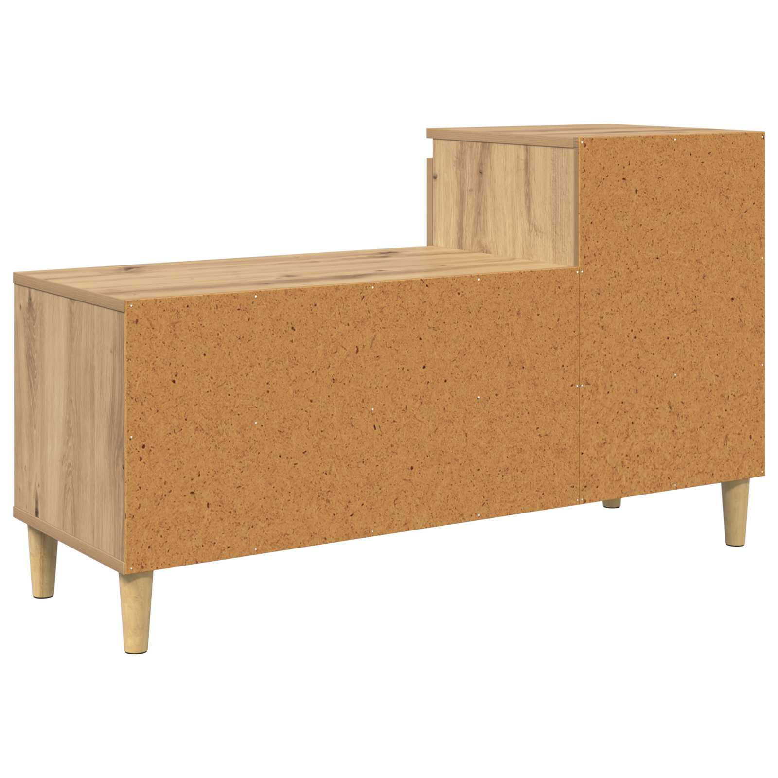 Schuhregal Weiß 102x36x60 cm Holzwerkstoff