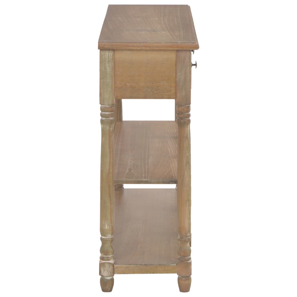 Konsolentisch Schwarz 110x30x76 cm Holzwerkstoff