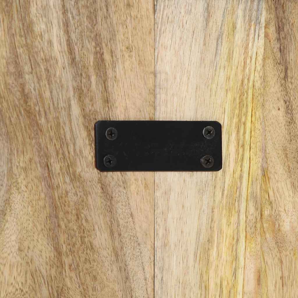 Kopfteil Mehrfarbig 160 cm Massivholz Altholz