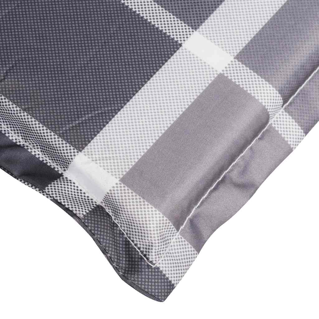 Sonnenliegen-Auflage Grau 186x58x4 cm Oxford-Gewebe