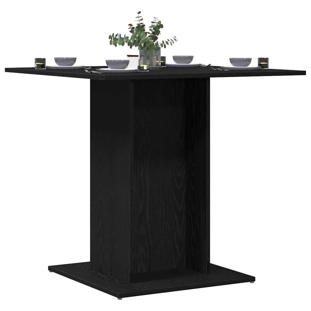 Esstisch Weiß 80x80x75 cm Holzwerkstoff
