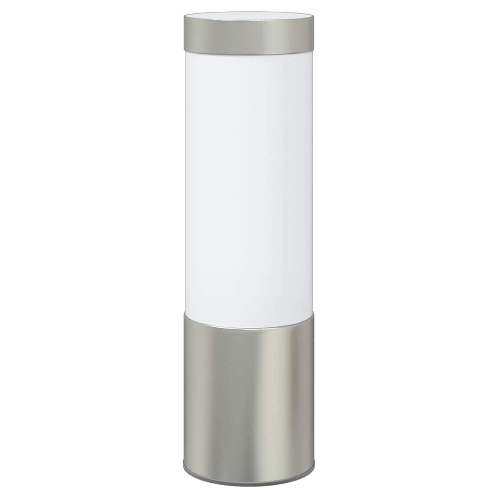 Außenwandleuchte Silber 12 x 8,5 x 27 cm Edelstahl und Plastik
