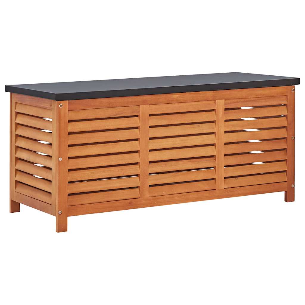 Gartenbox 60x50x55 cm Massivholz Eukalyptus