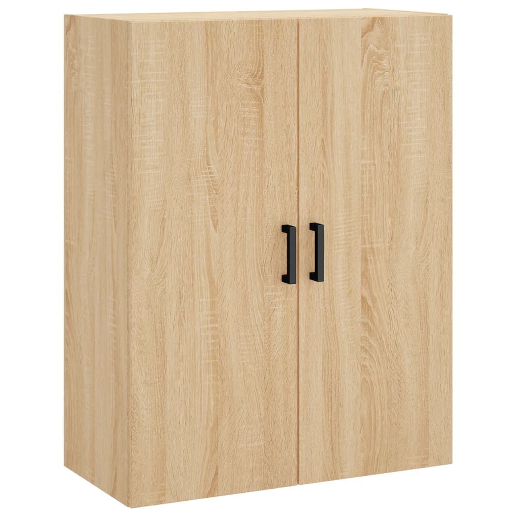 Highboard Betongrau 69,5x34x180 cm Holzwerkstoff