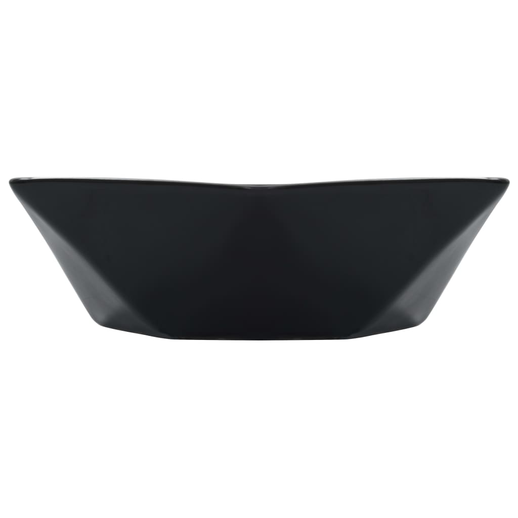 Waschbecken 41 x 36,5 x 12 cm Keramik Weiß