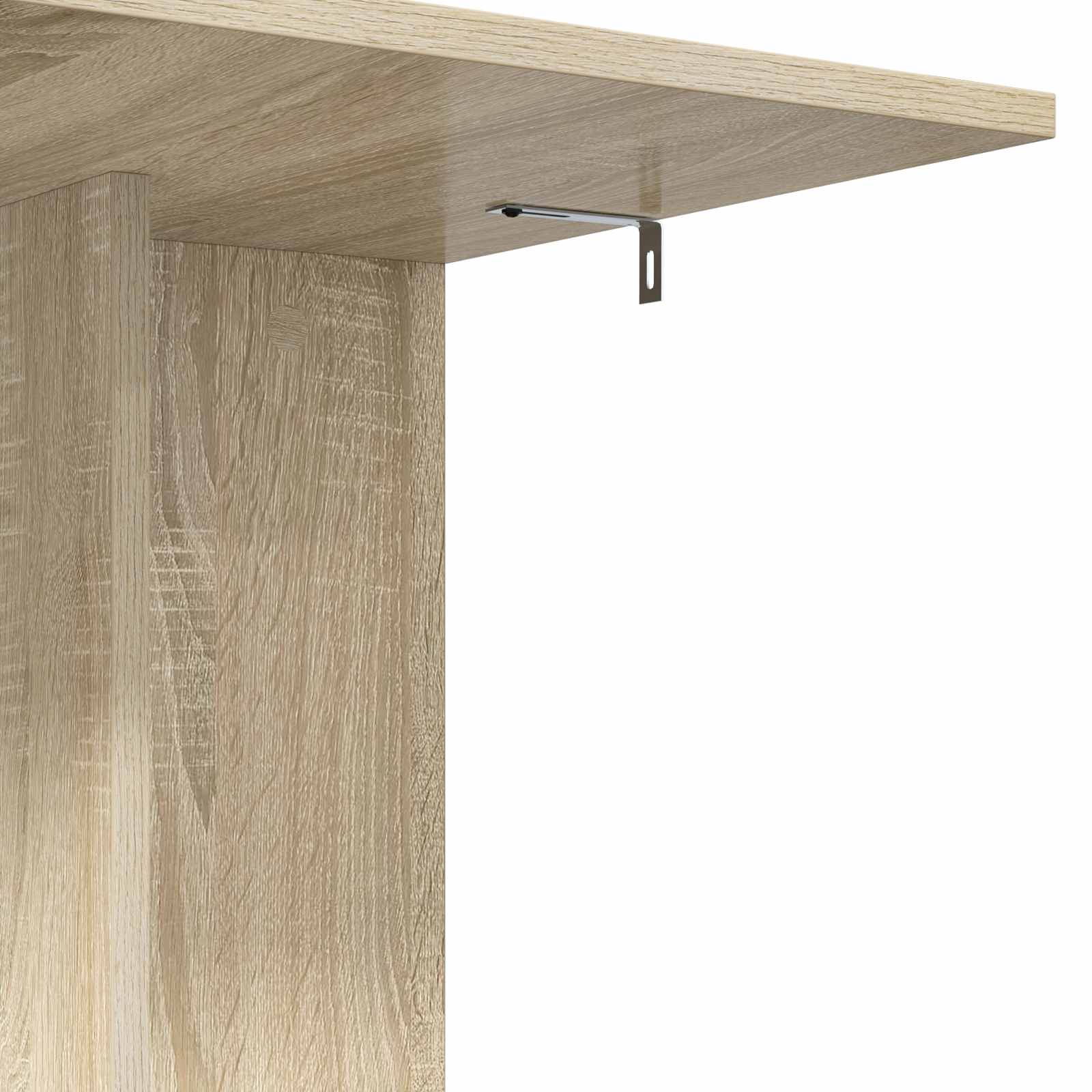 Beistelltisch Weiß 45 x 40 x 62,5 cm Holzwerkstoff