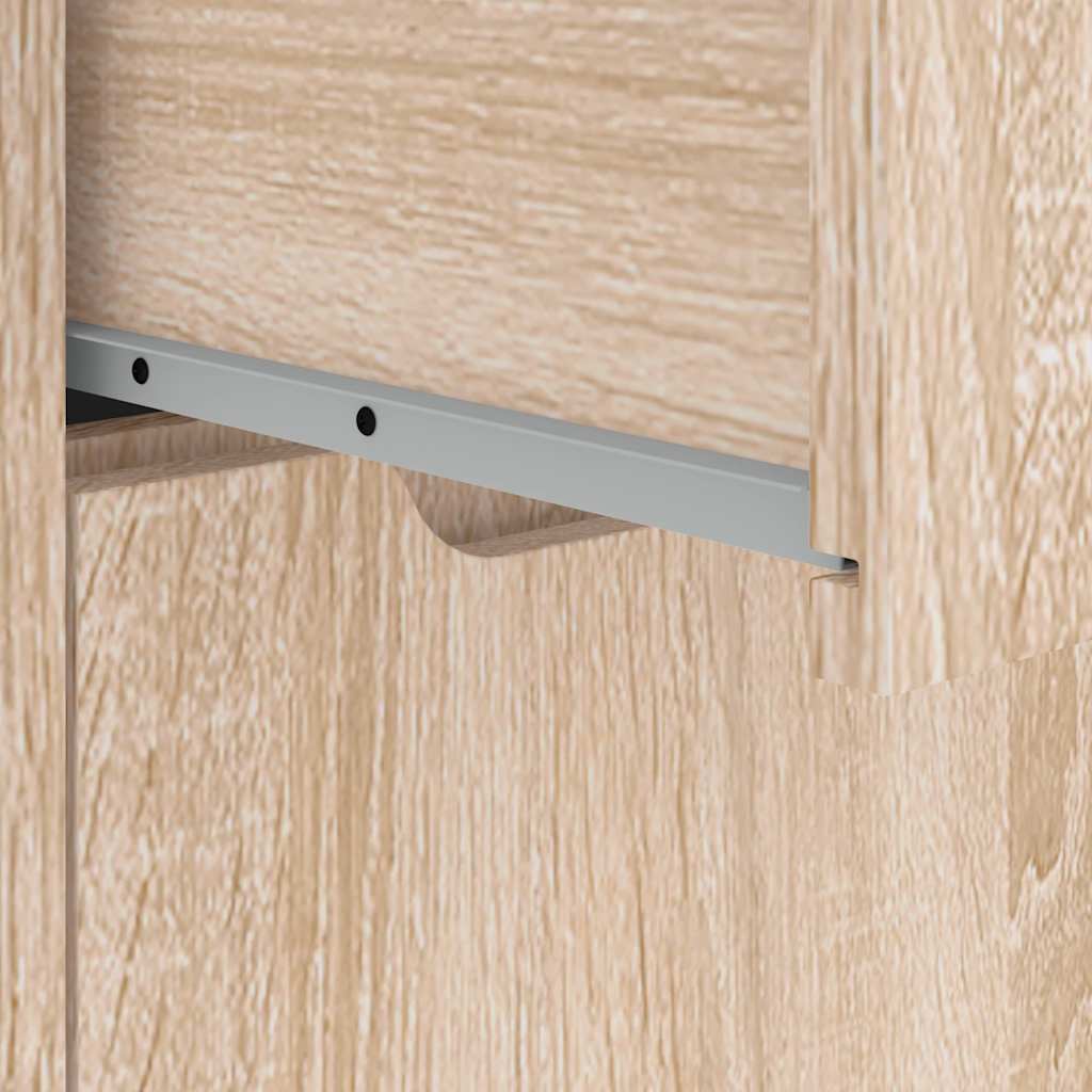 Sideboard VISNES Weiß 60x40x73 cm Holzwerkstoff