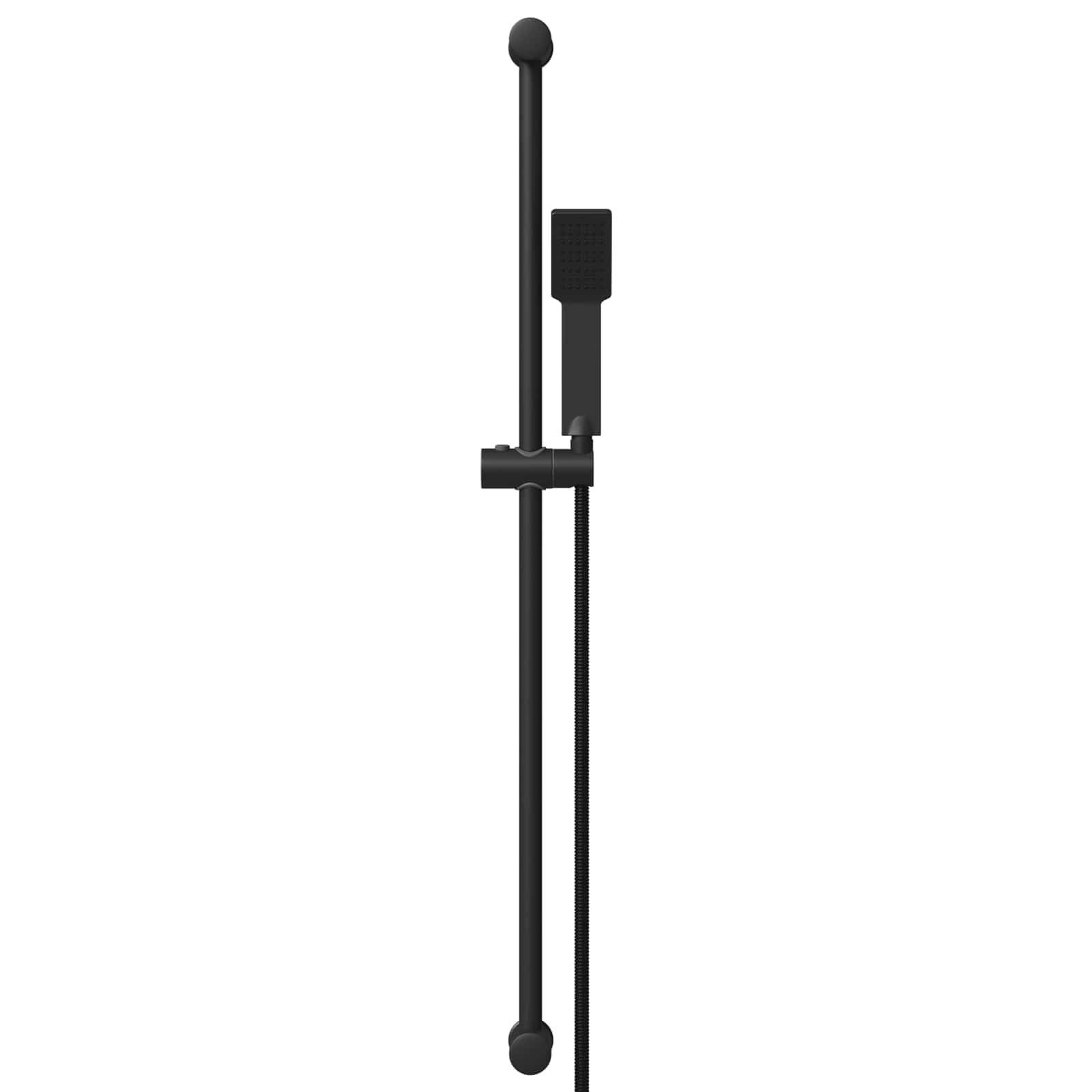Duschsystem-Set Chrom 70 cm Edelstahl