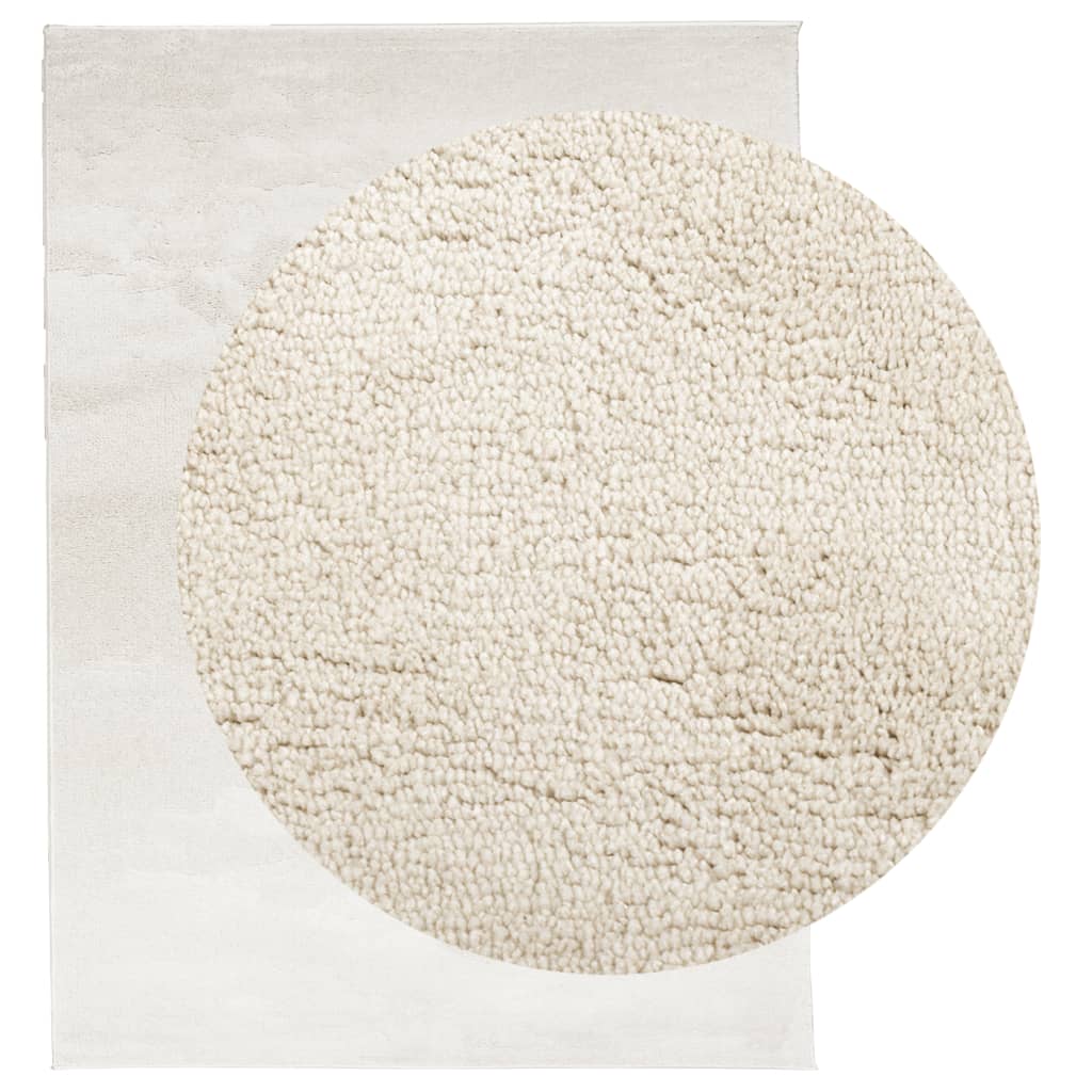 Teppich OVIEDO Kurzflor Anthrazit 120x120 cm