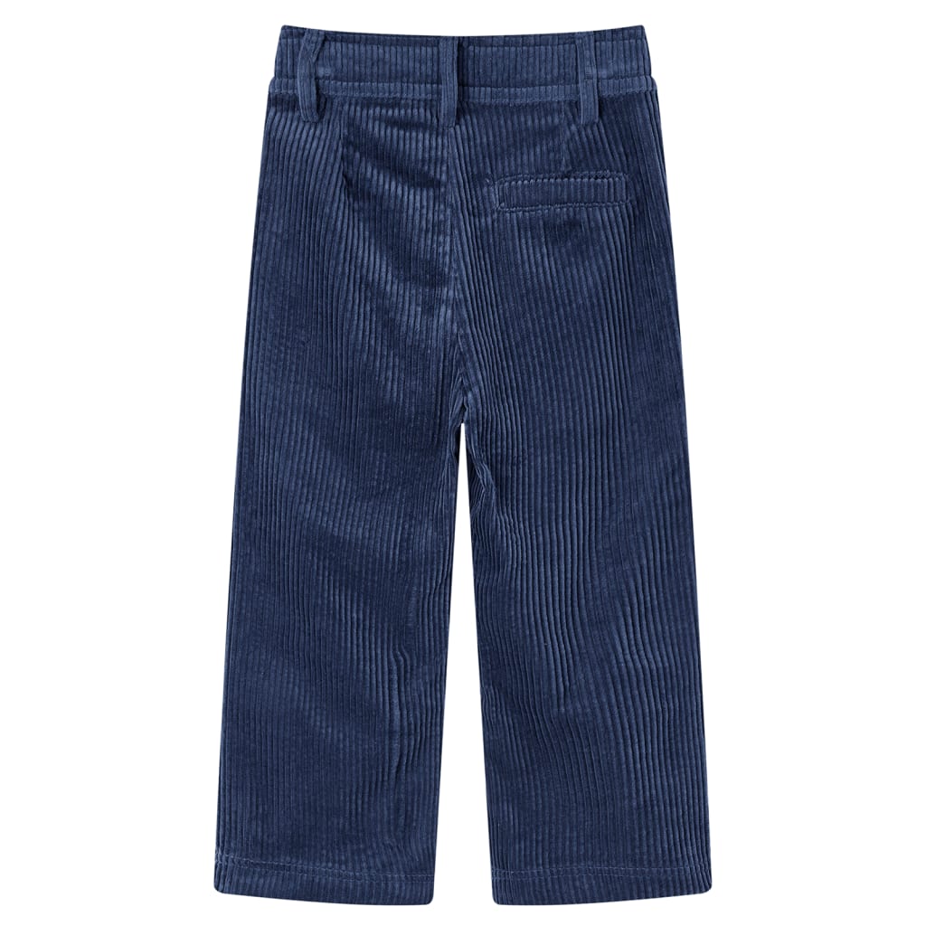 Kinderhose Cord Marineblau 104