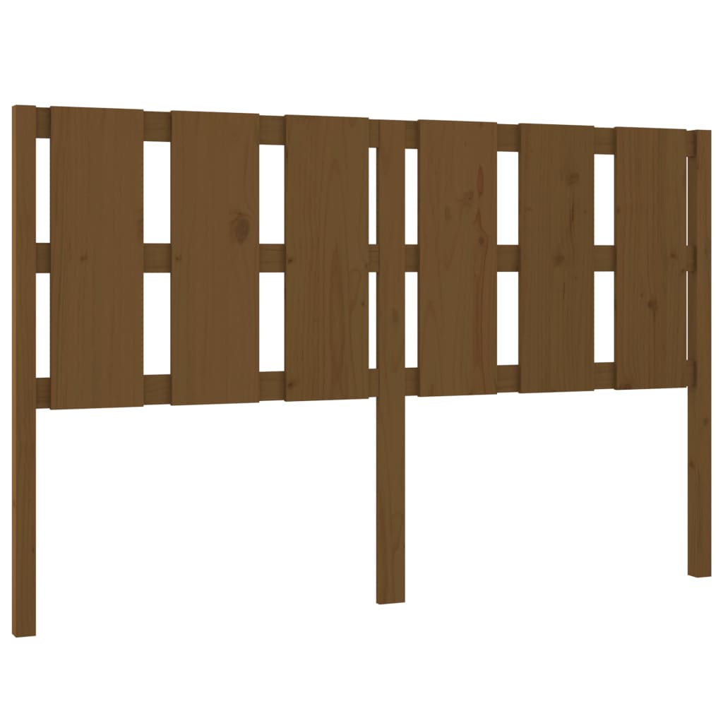 Kopfteil Grau 80,5x4x100 cm Massivholz Kiefer