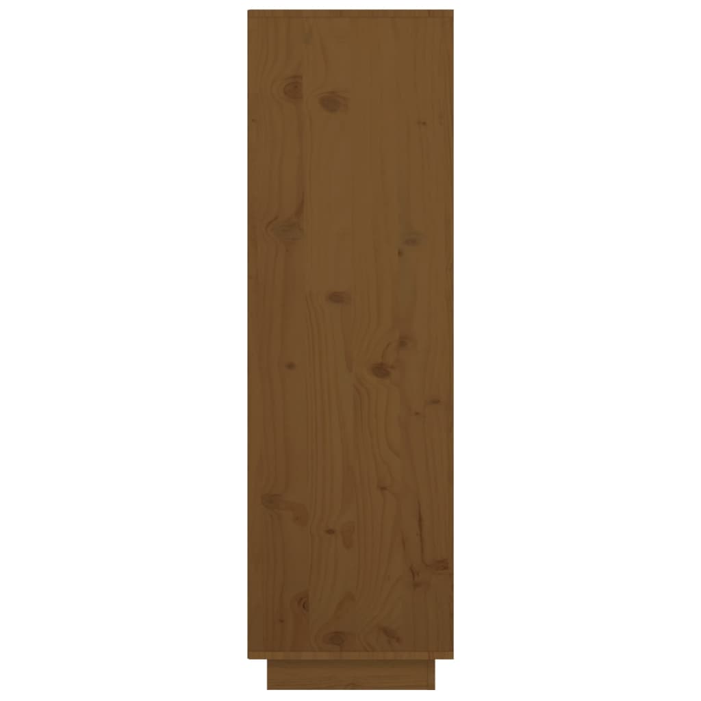 Highboard 38x35x117 cm Massivholz Kiefer