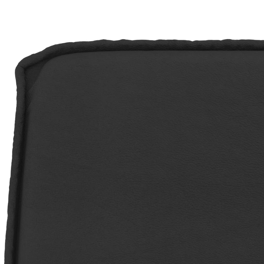 Sitzbank Creme 100x75x76 cm Kunstleder