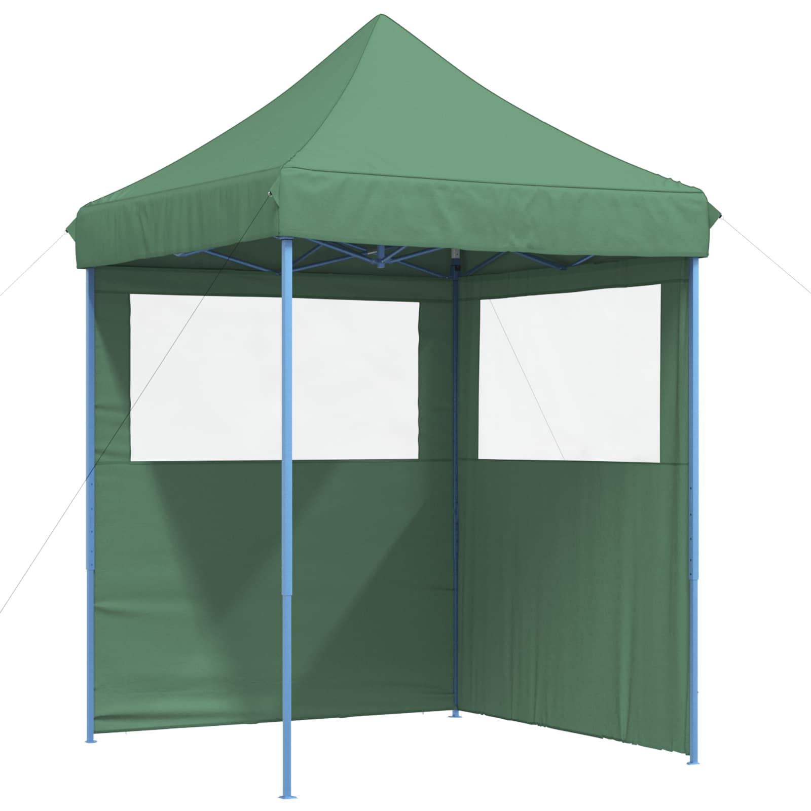 Partyzelt Faltbar Pop-Up Schwarz 200x200x306 cm