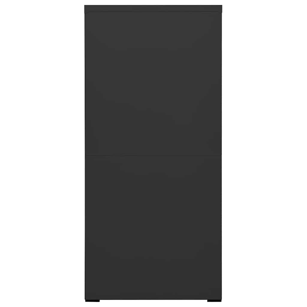 Aktenschrank Weiß 46x62x72,5 cm Stahl