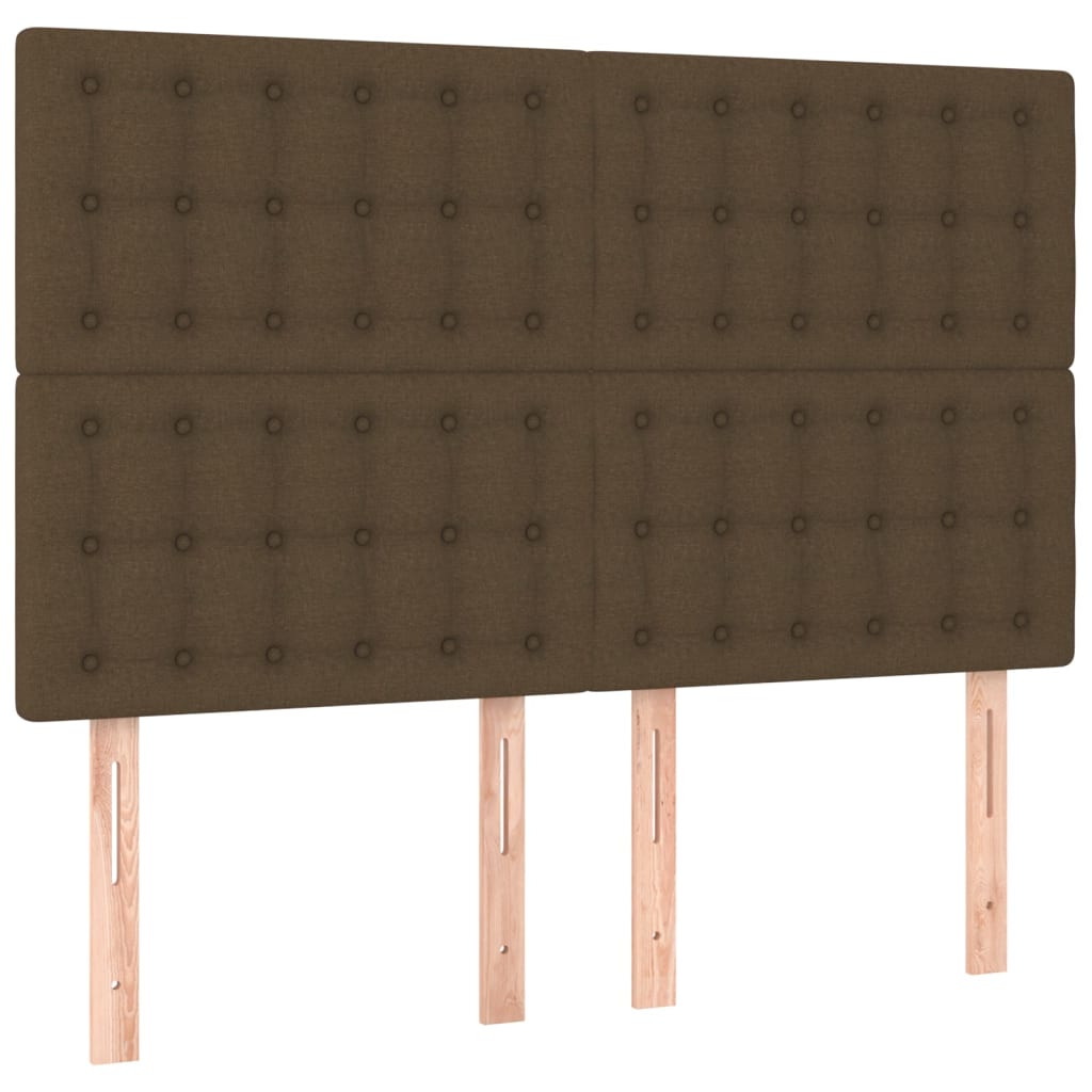 Kopfteil Hellgrau 80x5x118/128 cm Stoff