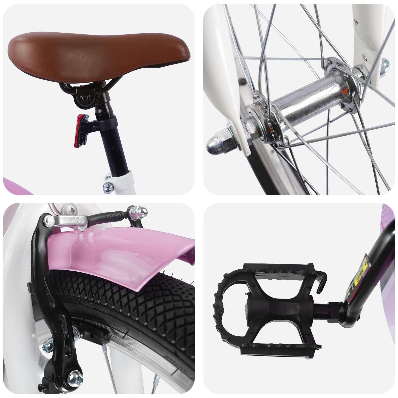 Kinderfahrrad 12 Zoll für 2-4 Jahre alt Himmelblau